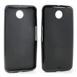 Google Nexus 6 Soft TPU Gel Case (Black)